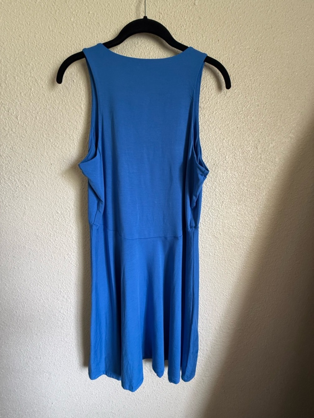 Athleta Royal Blue Sleeveless A-Line Mini Dress - Picture 3 of 5